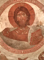 Christ Pantocrator, sur la coupole de l